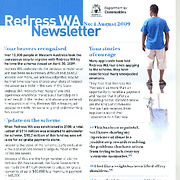 Redress WA Newsletter 1